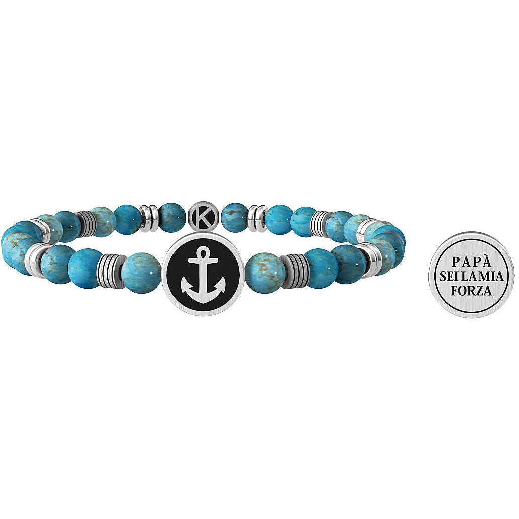 Bracciale Kidult ancora - papà sei la mia forza