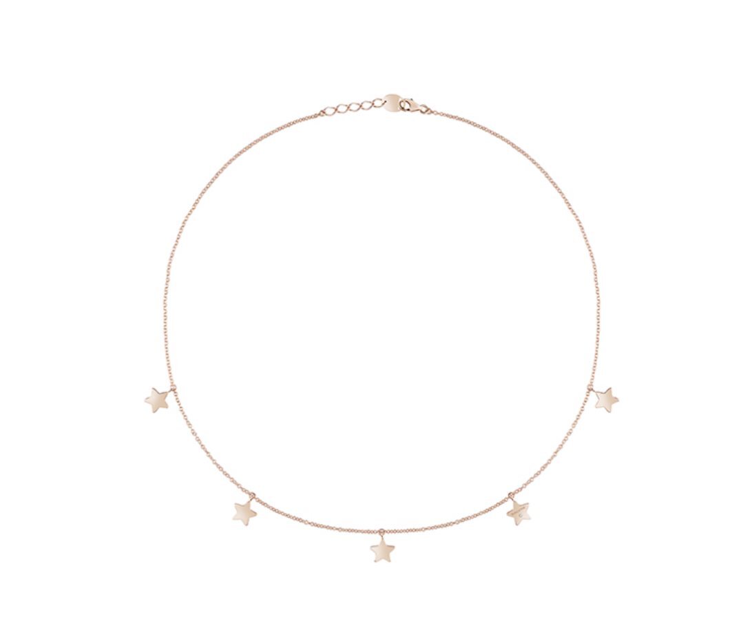 Collana Salvini stelle rosè