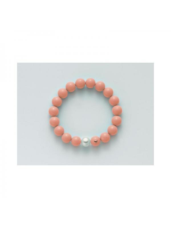 Bracciale Miluna corallo rosa