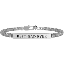 Bracciale Kidult - Best dad piastra