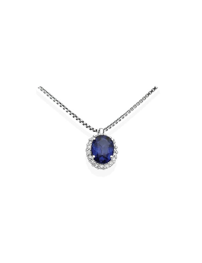 Collana con zaffiro DonnaOro