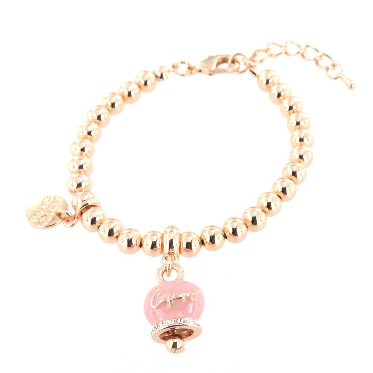 Bracciale Amo Capri campanella rosa smaltata