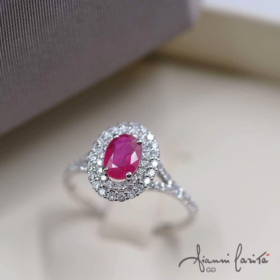 Anello con rubino Gianni Carita'