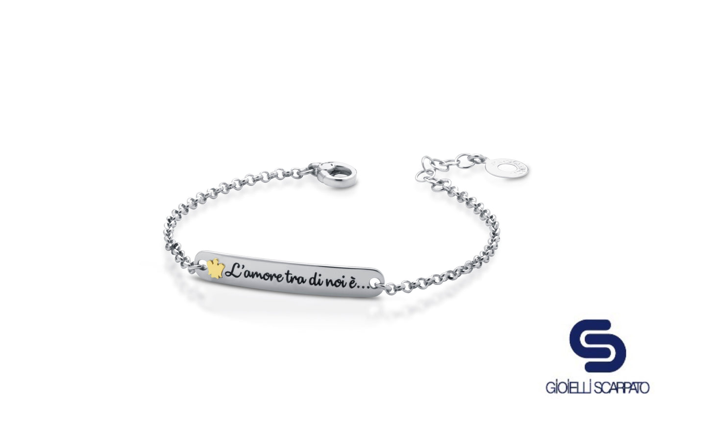 Bracciale mamma l'amore tra di noi