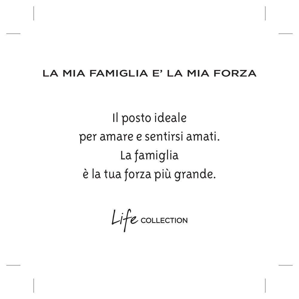 Bracciale Kidult - La mia famiglia è la mia forza