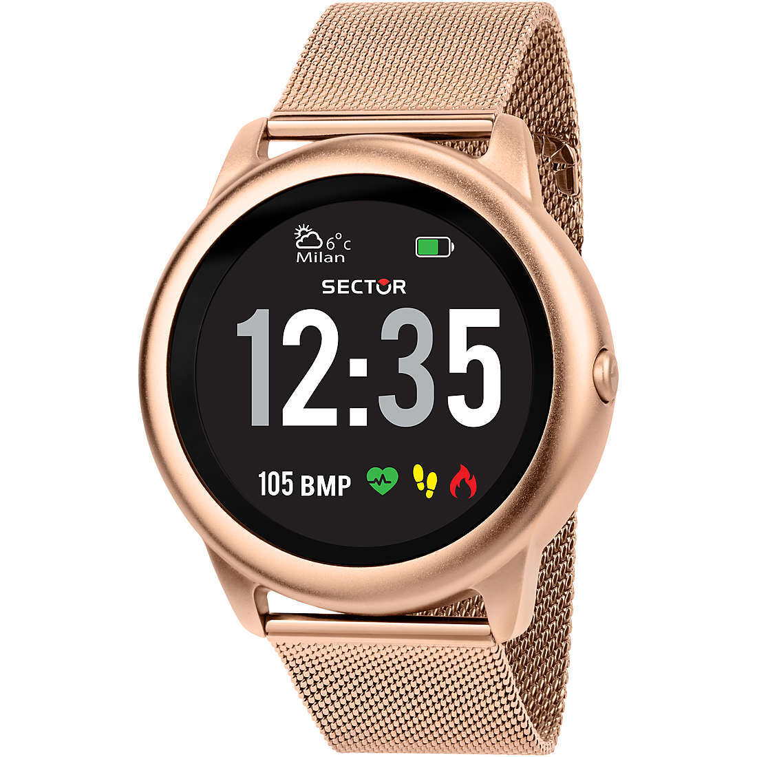 Orologio Sector smartwatch rosato