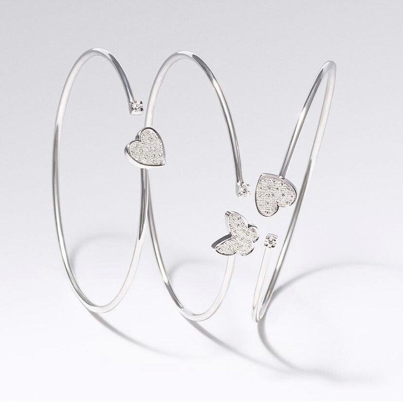 Bracciale rigido cuore Salvini