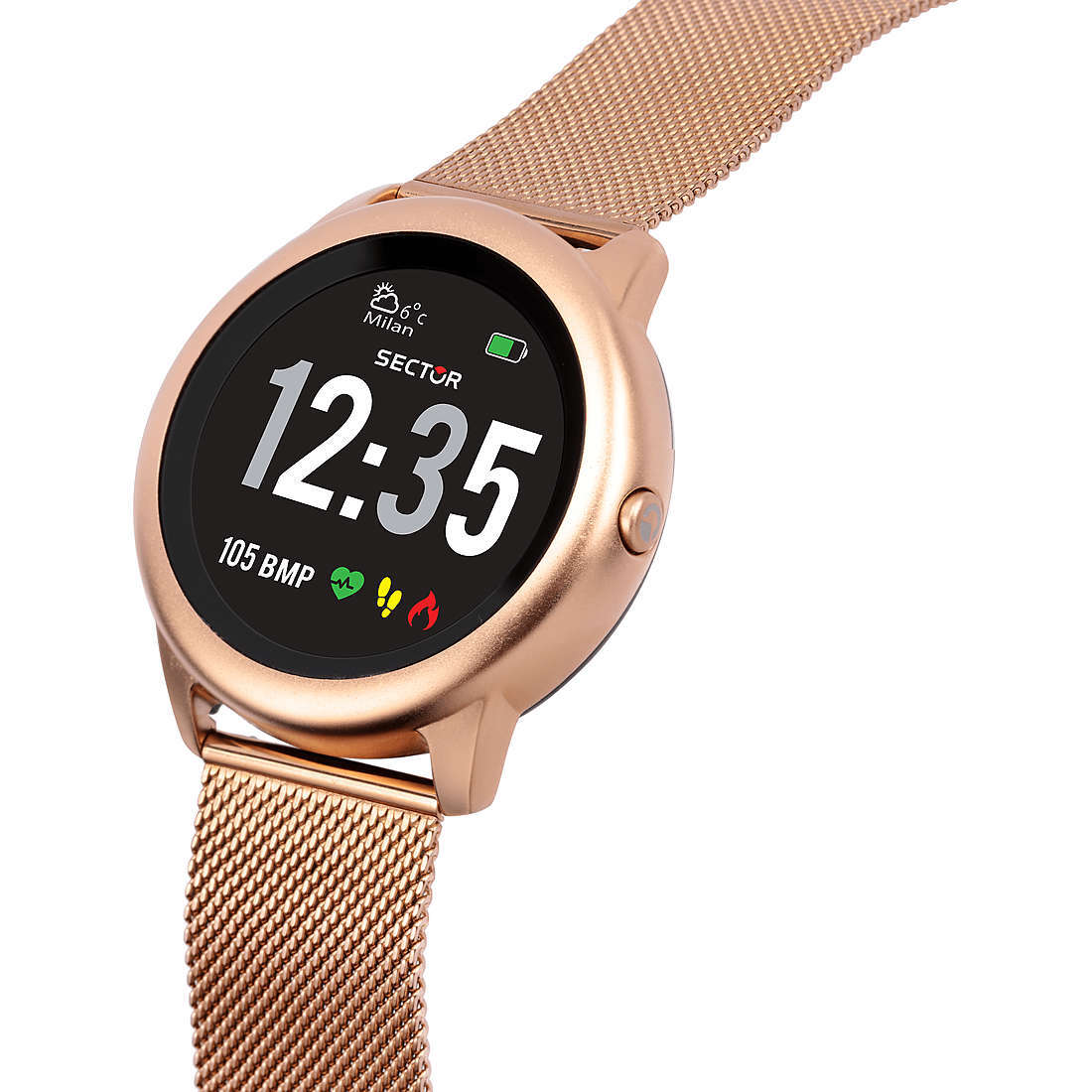 Orologio Sector smartwatch rosato