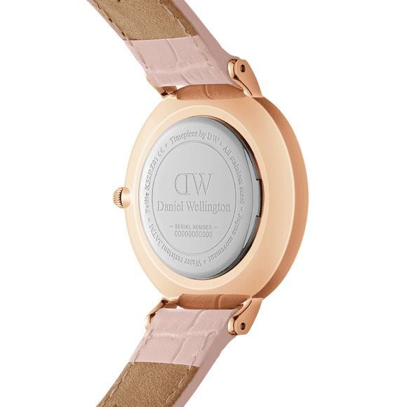 Orologio Daniel Wellington rosa cinturino pelle rosa tondo 32mm