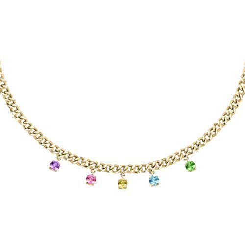 Collana groumette Morellato cristalli multicolor