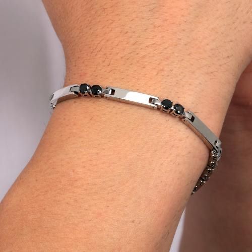Bracciale Sector tennis alternato