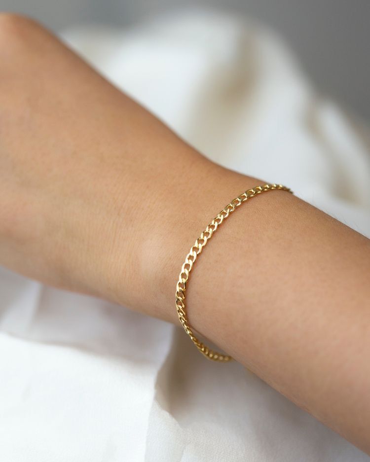 Bracciale filo Eternity argento