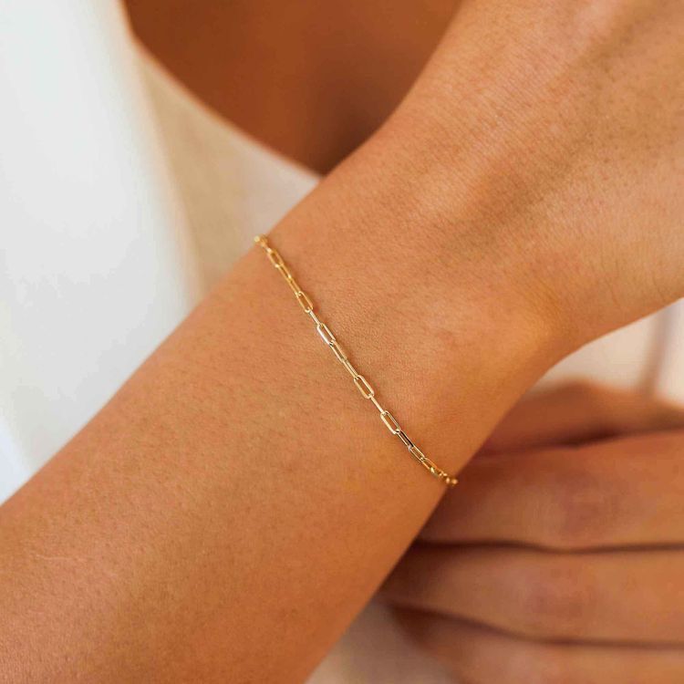 Bracciale filo Eternity argento
