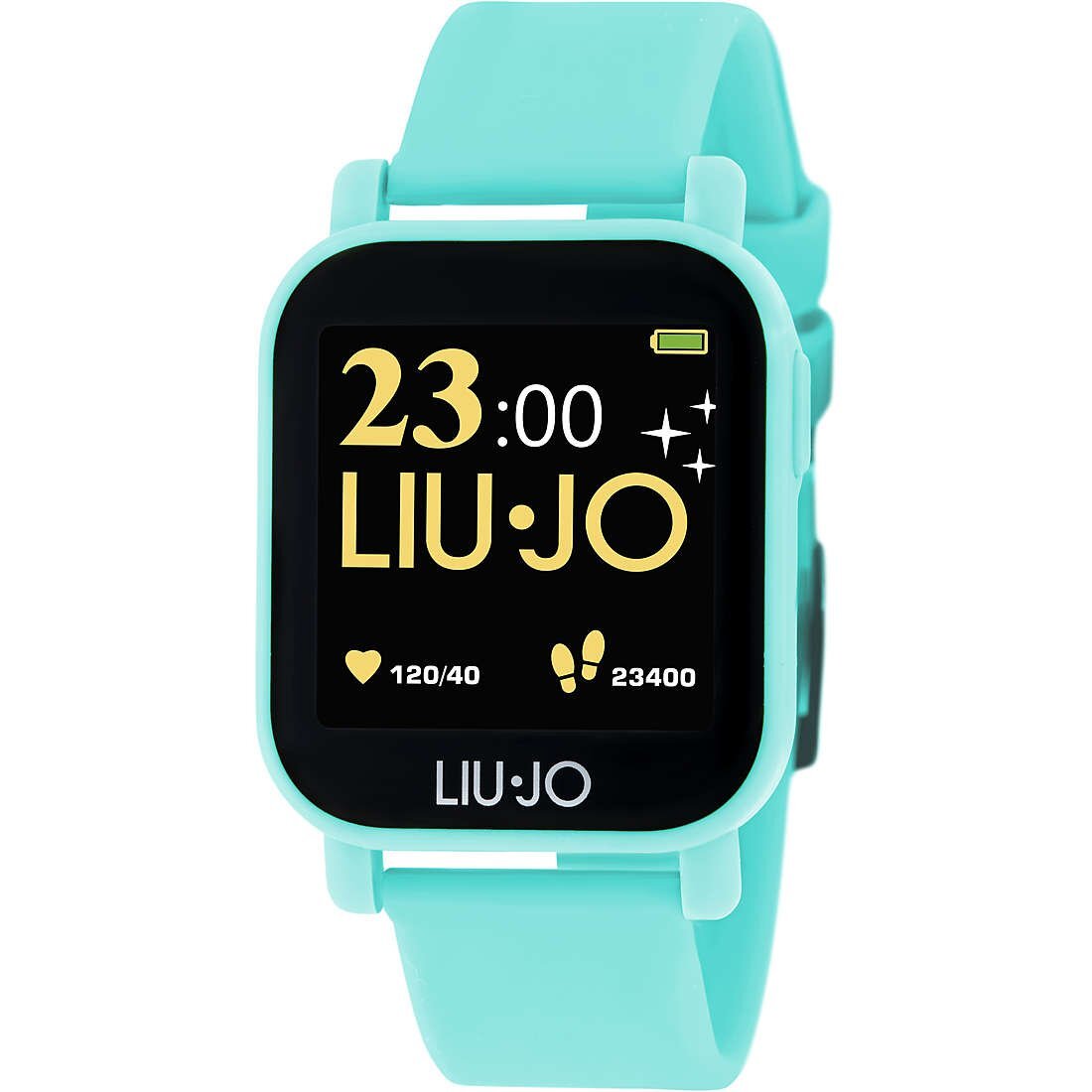 Smartwatch Liujo verde acqua unisex