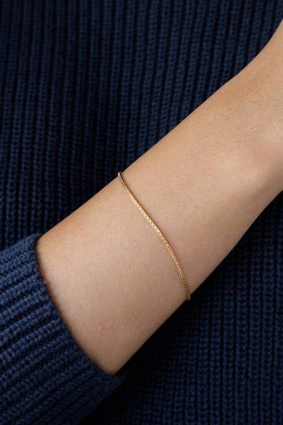Bracciale filo Eternity oro