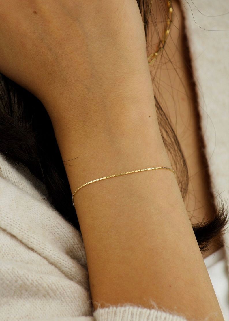 Bracciale filo Eternity oro