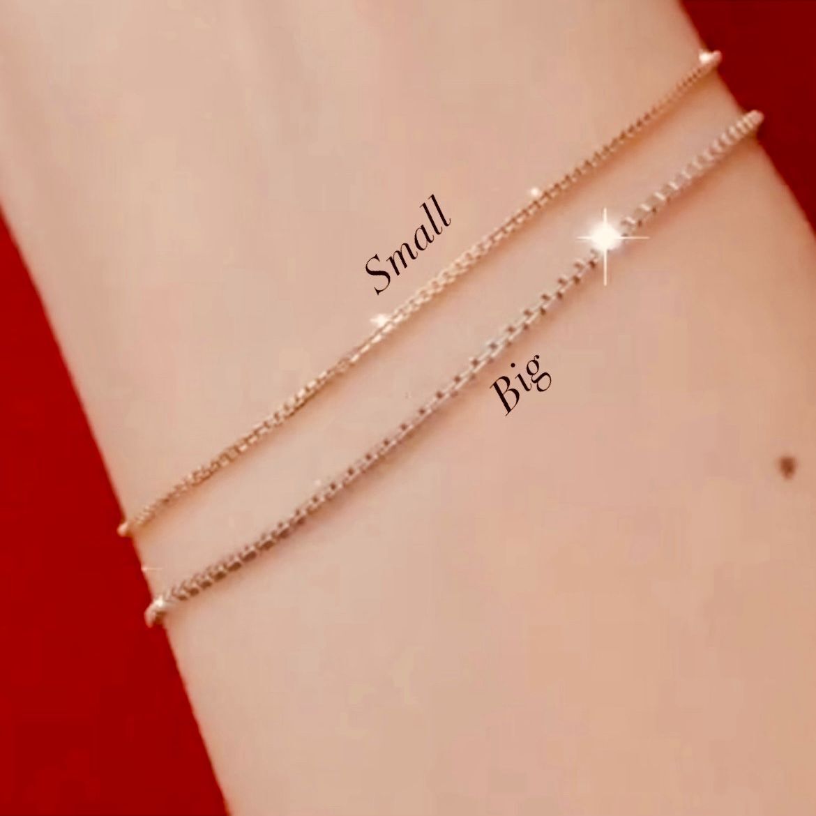 Bracciale filo Eternity argento