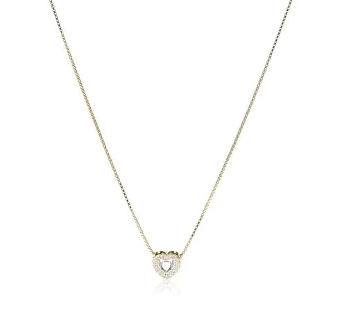 Collana cuore rilievo