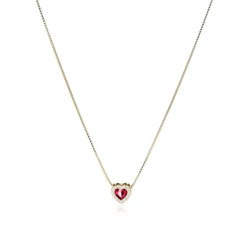 Collana cuore rilievo