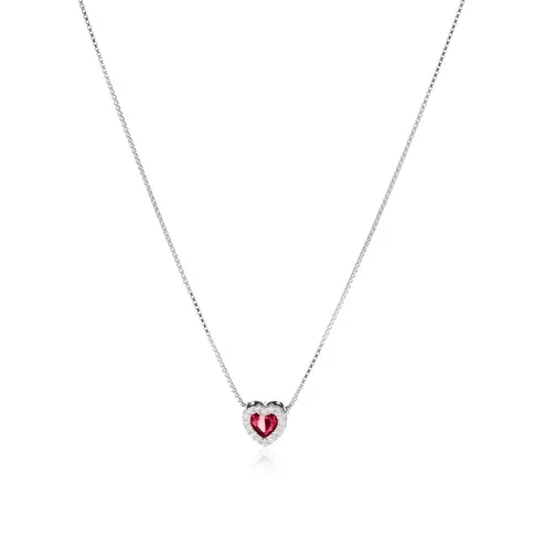 Collana cuore rilievo