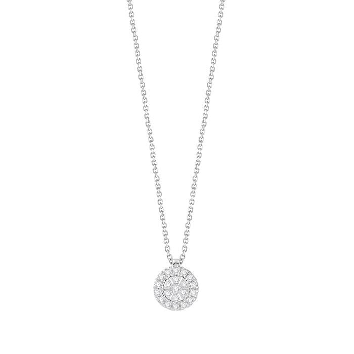 Collana punto luce circolare Bliss