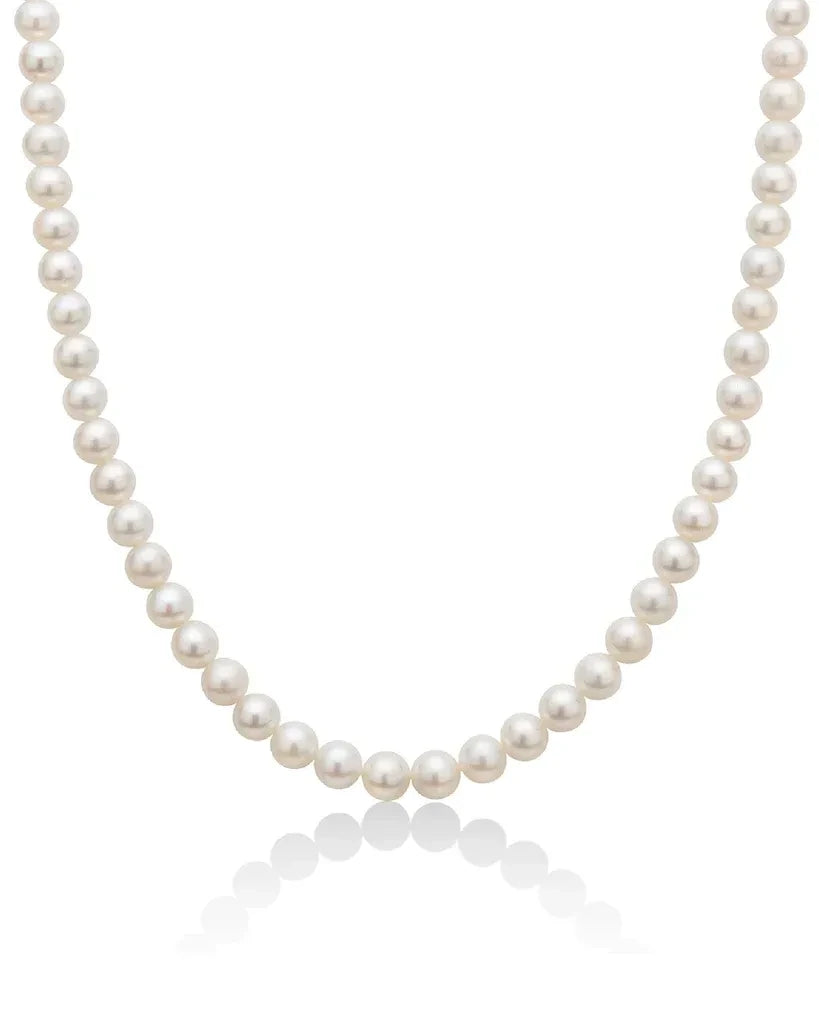 Collana perle Miluna Ø perla: 6 -6,5 mm