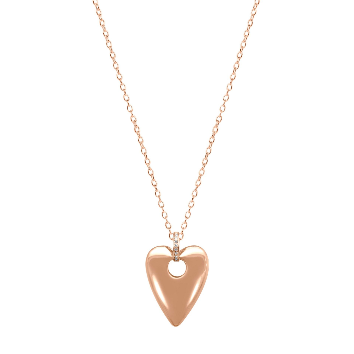 Collana cuore glam
