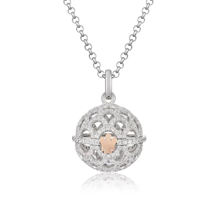 Chiama Angeli in Argento e angelo rosè