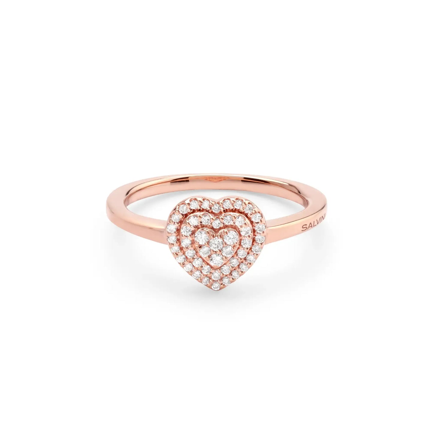Anello Salvini cuore Bagliori