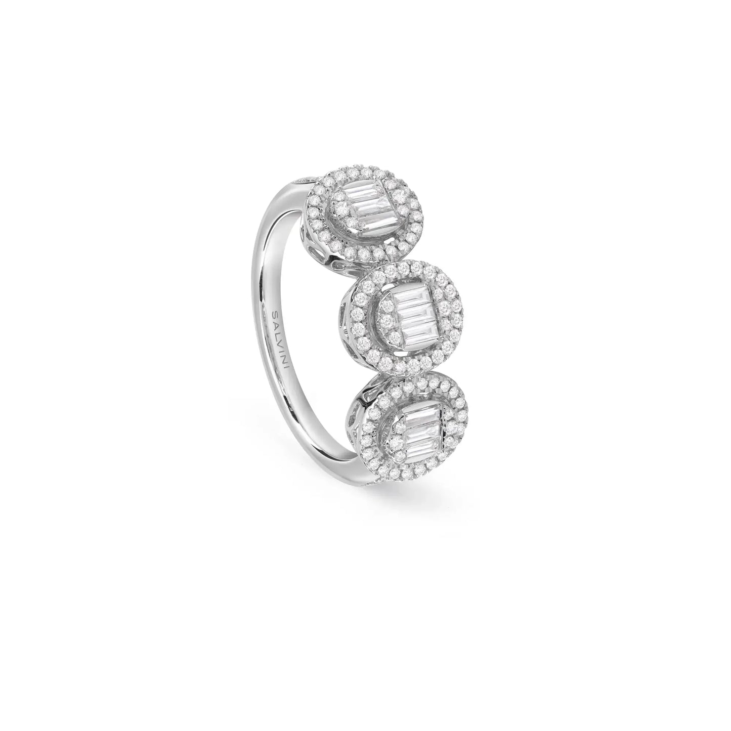 Anello Salvini trilogy oval