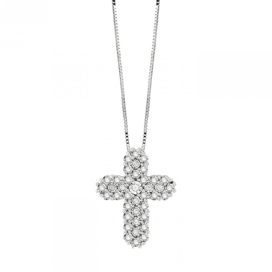 Collana Croce Bliss Rugiada