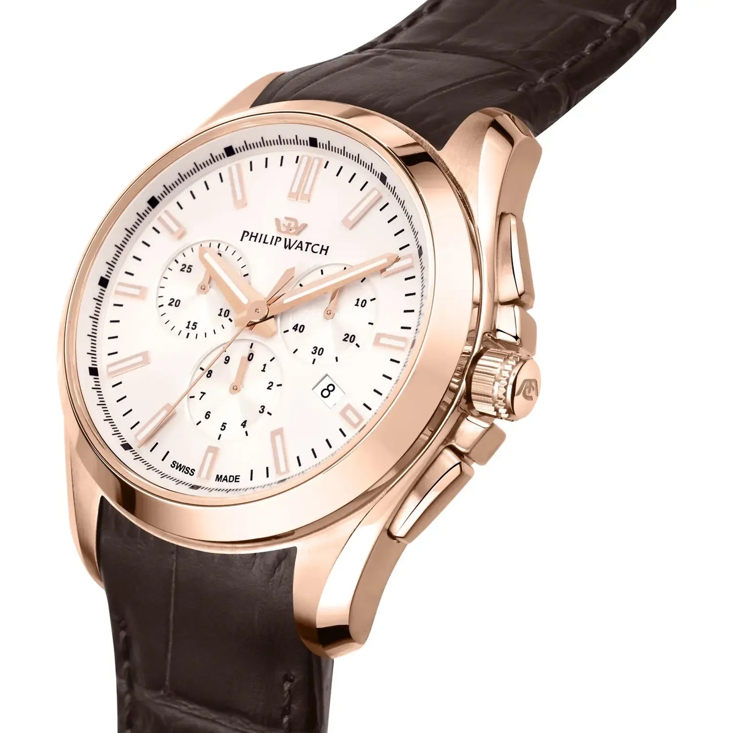 Orologio Philip Watch Amalfi pelle marrone