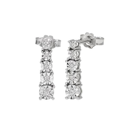 Orecchini Bliss 5 diamanti