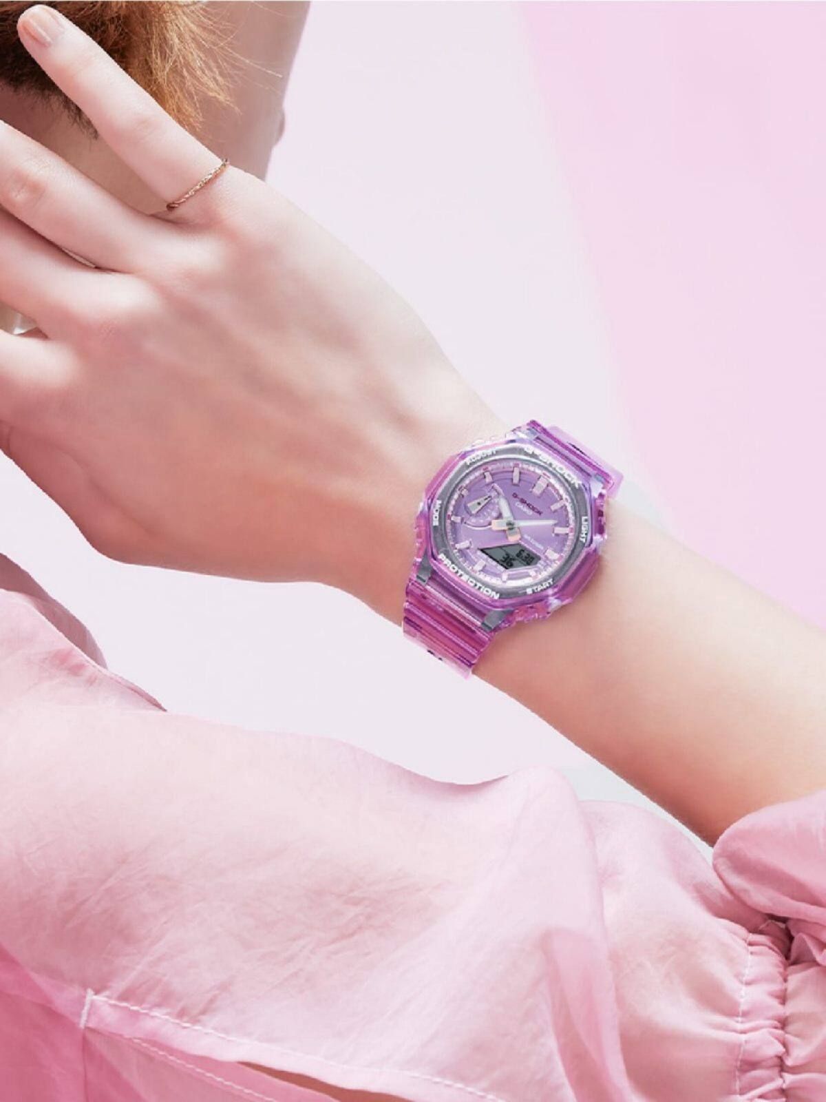 Orologio G-Shock skeleton pink
