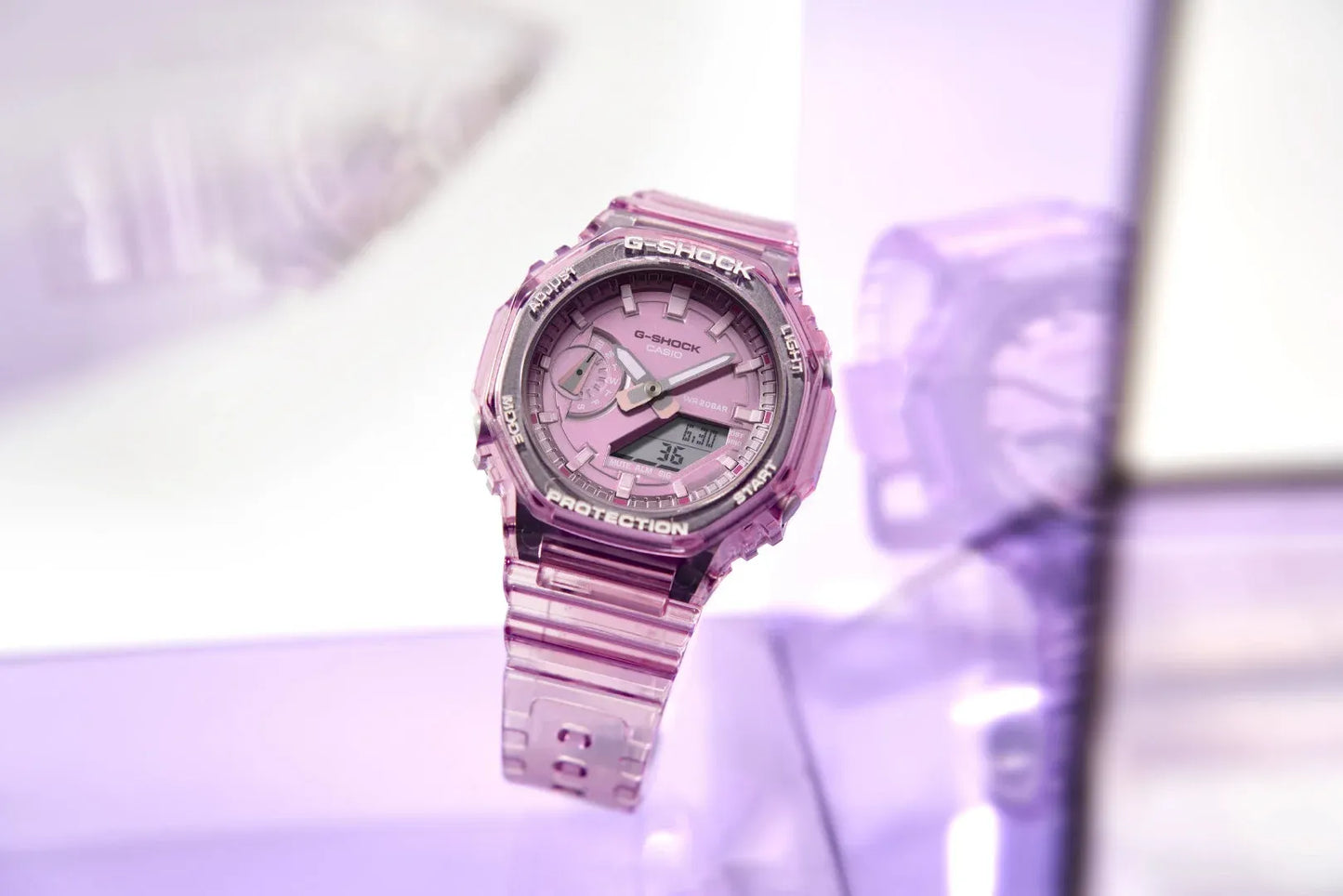 Orologio G-Shock skeleton pink