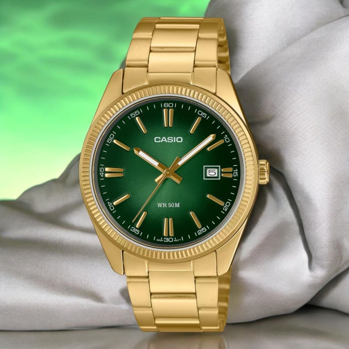 Orologio Casio GOLD GREEN