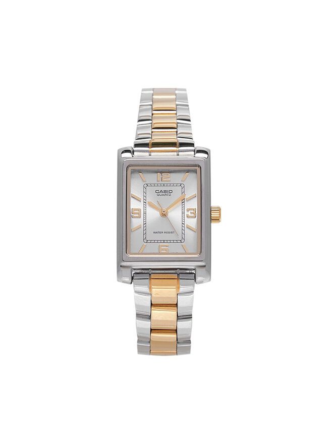 orologio Casio rectangular bicolore