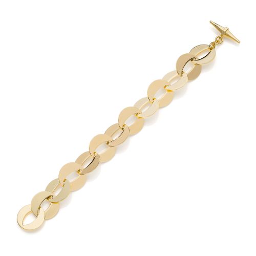 Bracciale Unoaerre catena tonda piatta Dinamica