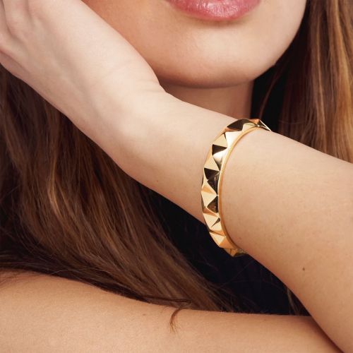 Bracciale Unoaerre rigido Piramidi