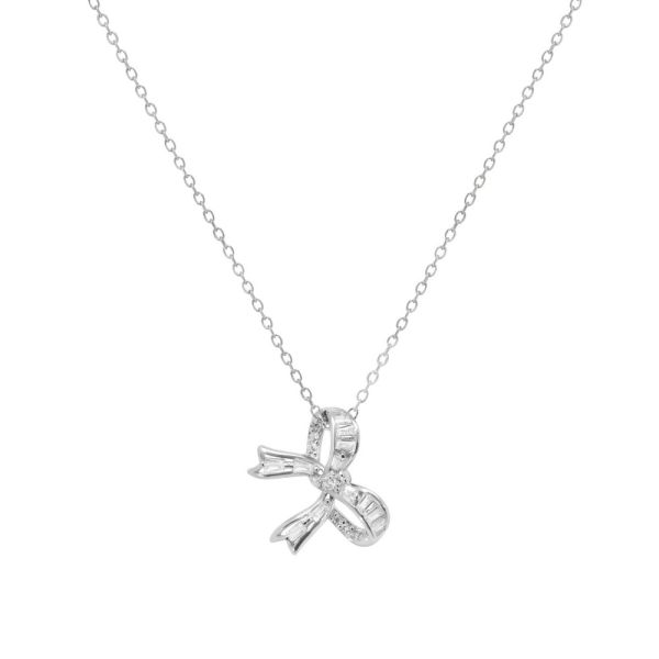 Collana Fiocco Argento