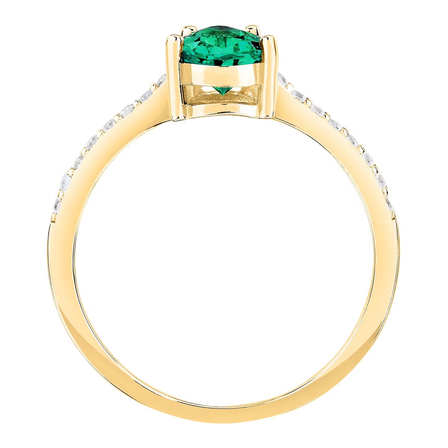 Anello Morellato Argento Dorato Goccia