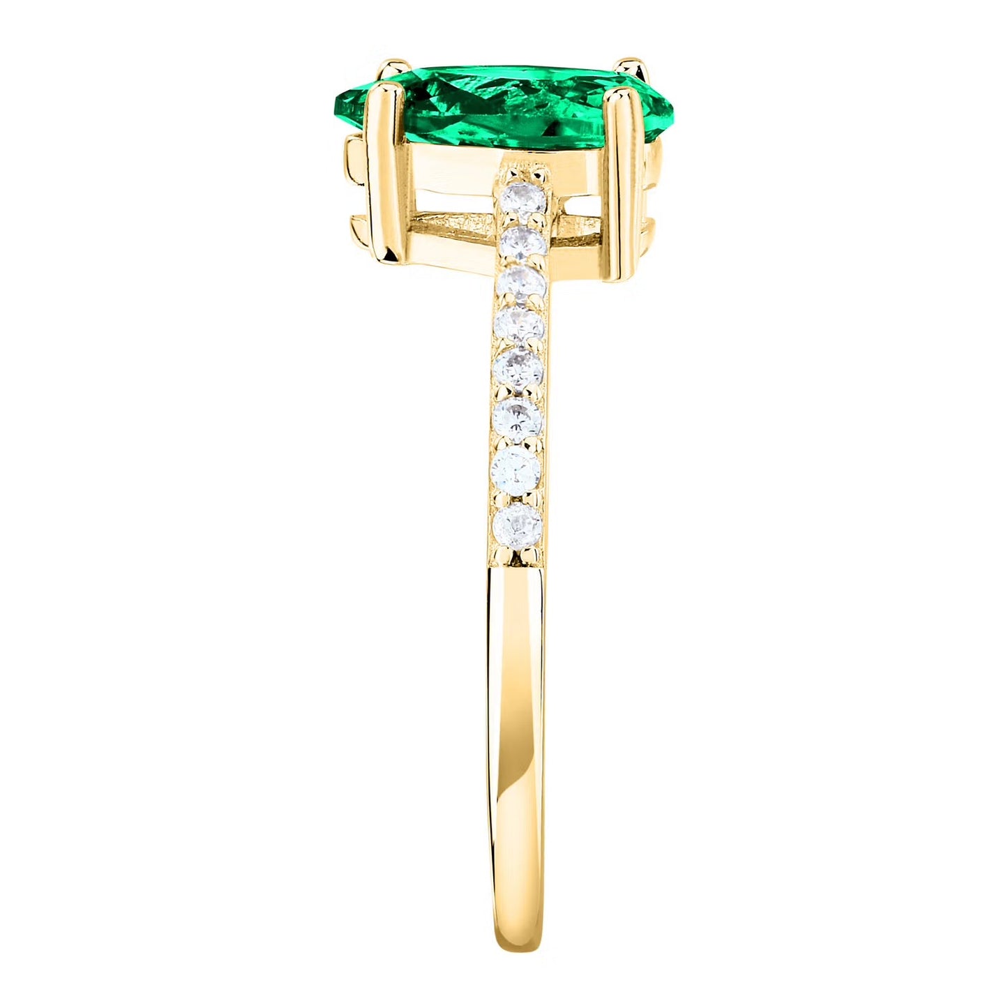 Anello Morellato Argento Dorato Goccia