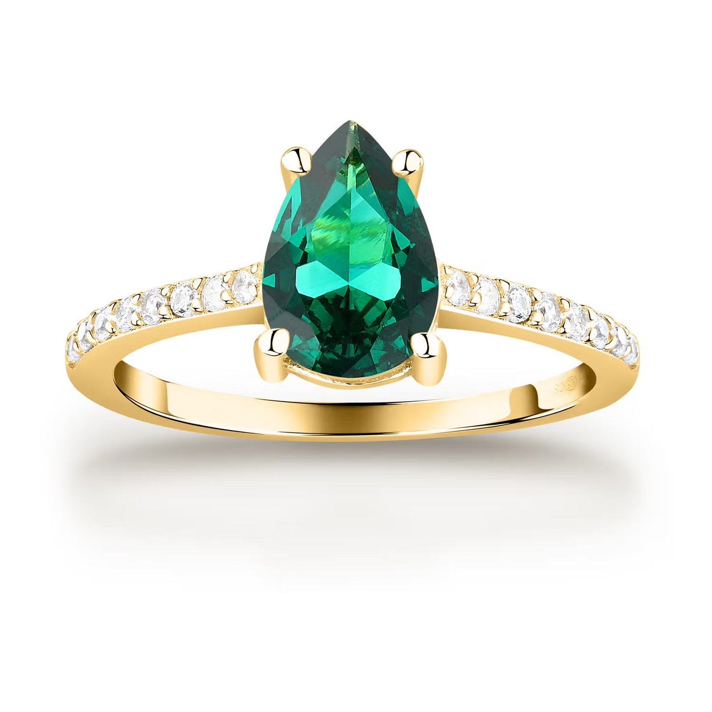 Anello Morellato Argento Dorato Goccia