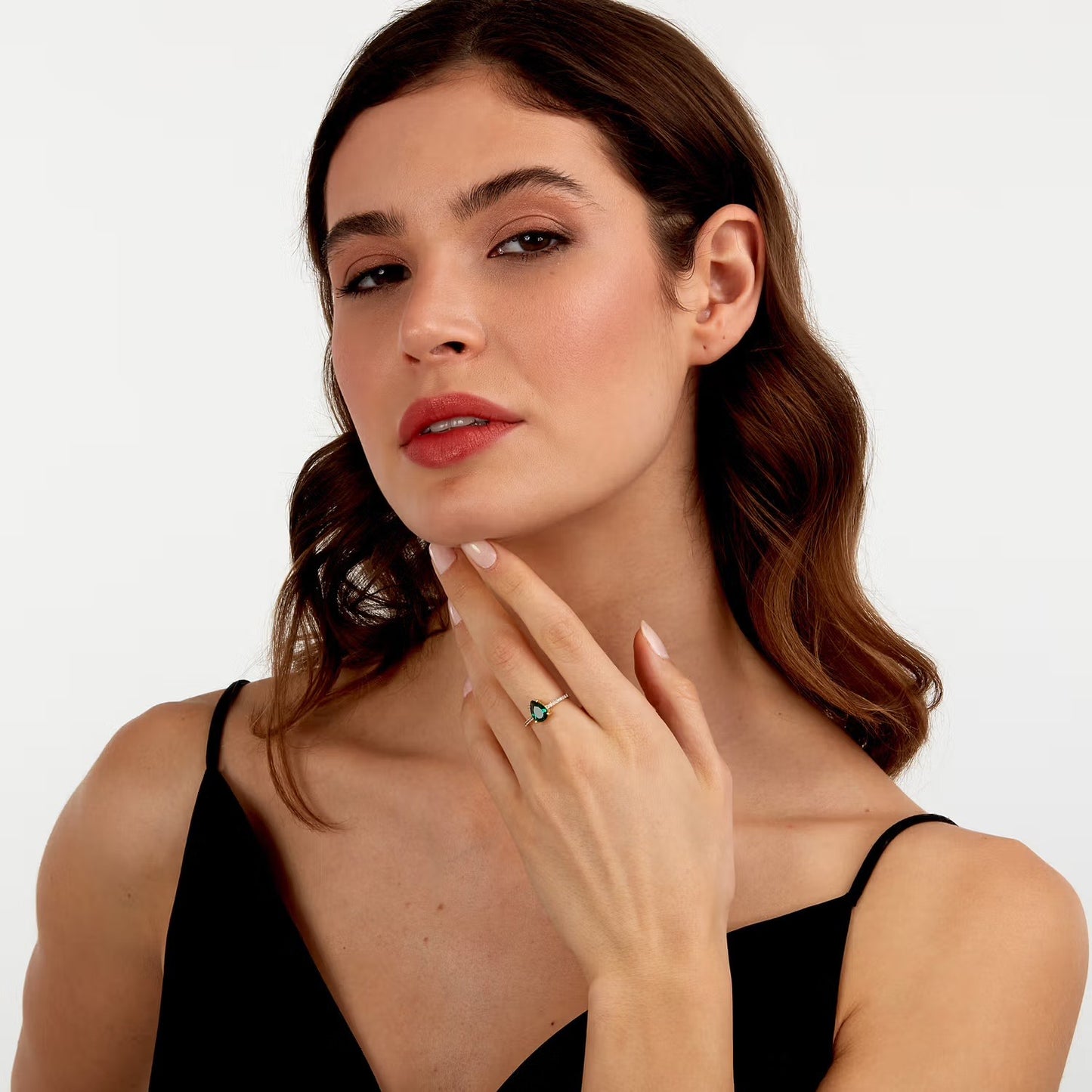 Anello Morellato Argento Dorato Goccia