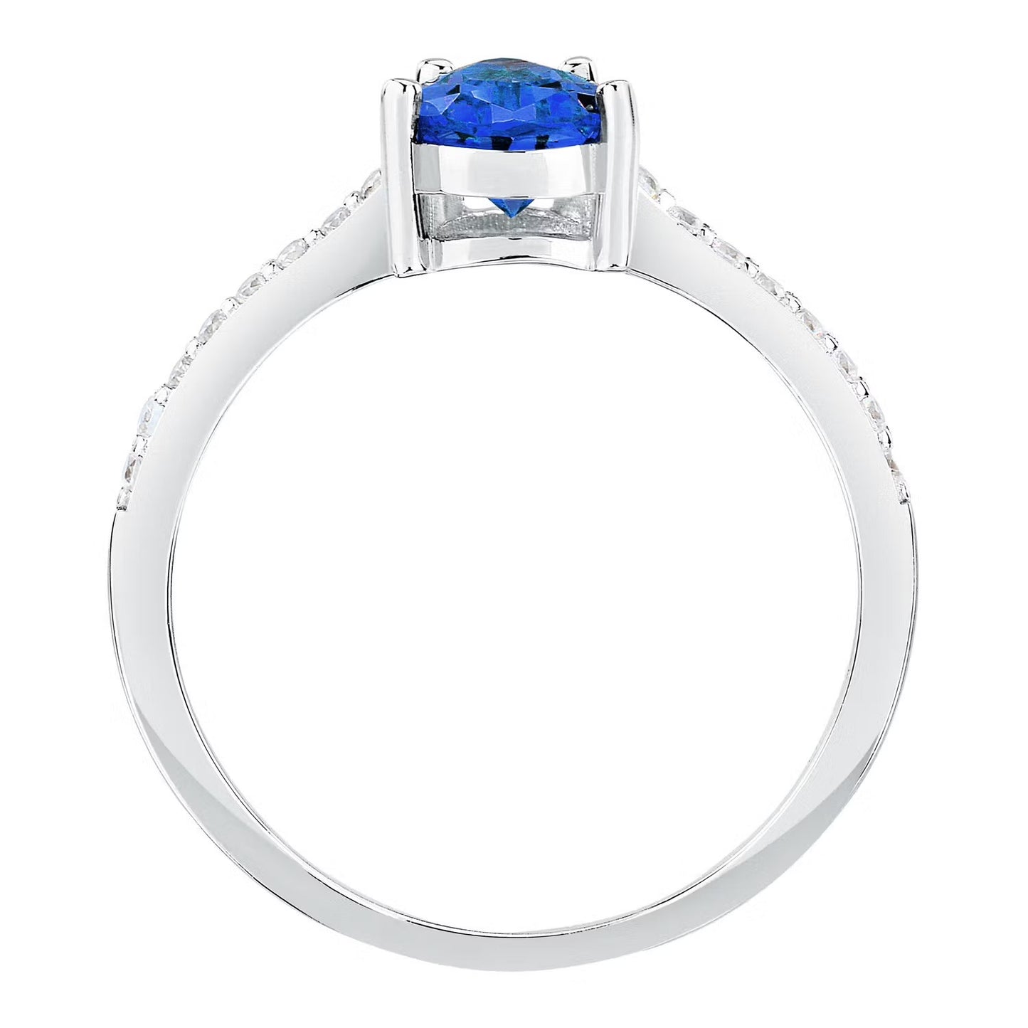 Anello Morellato Argento con Pietra a Goccia