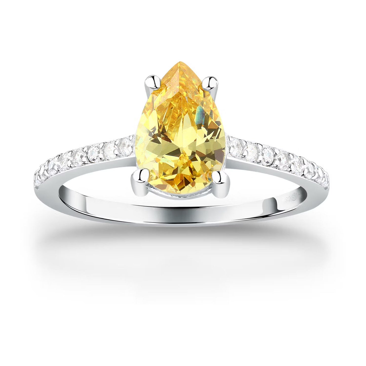 Anello Morellato Argento con Pietra a Goccia