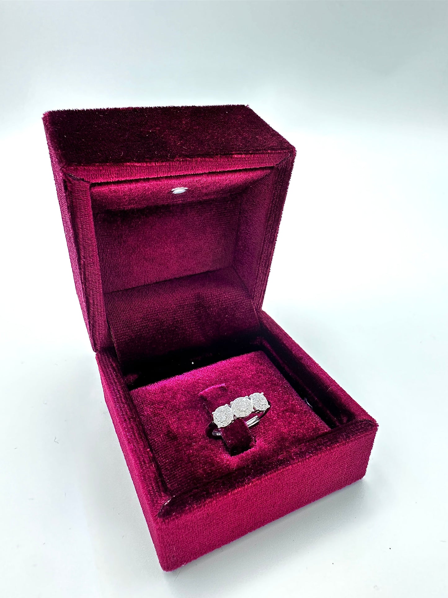 Anello Trilogy Magic Argento