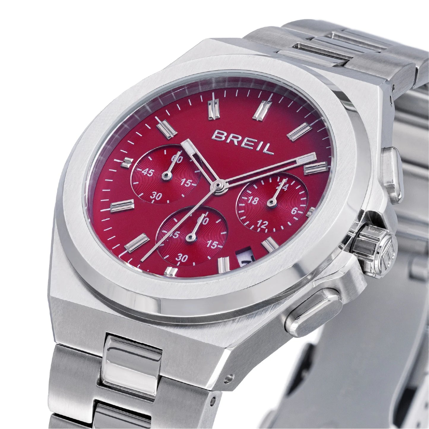 Orologio Crono Breil Apex quadrante Amaranto