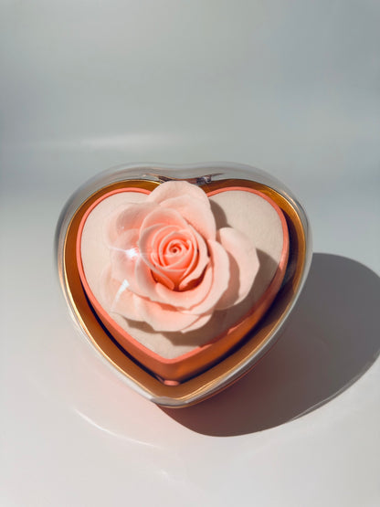 Orecchini Cuore Valentino Rosè