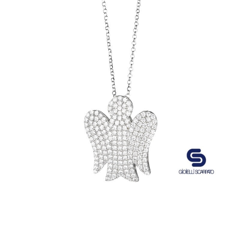 Collana angelo argento